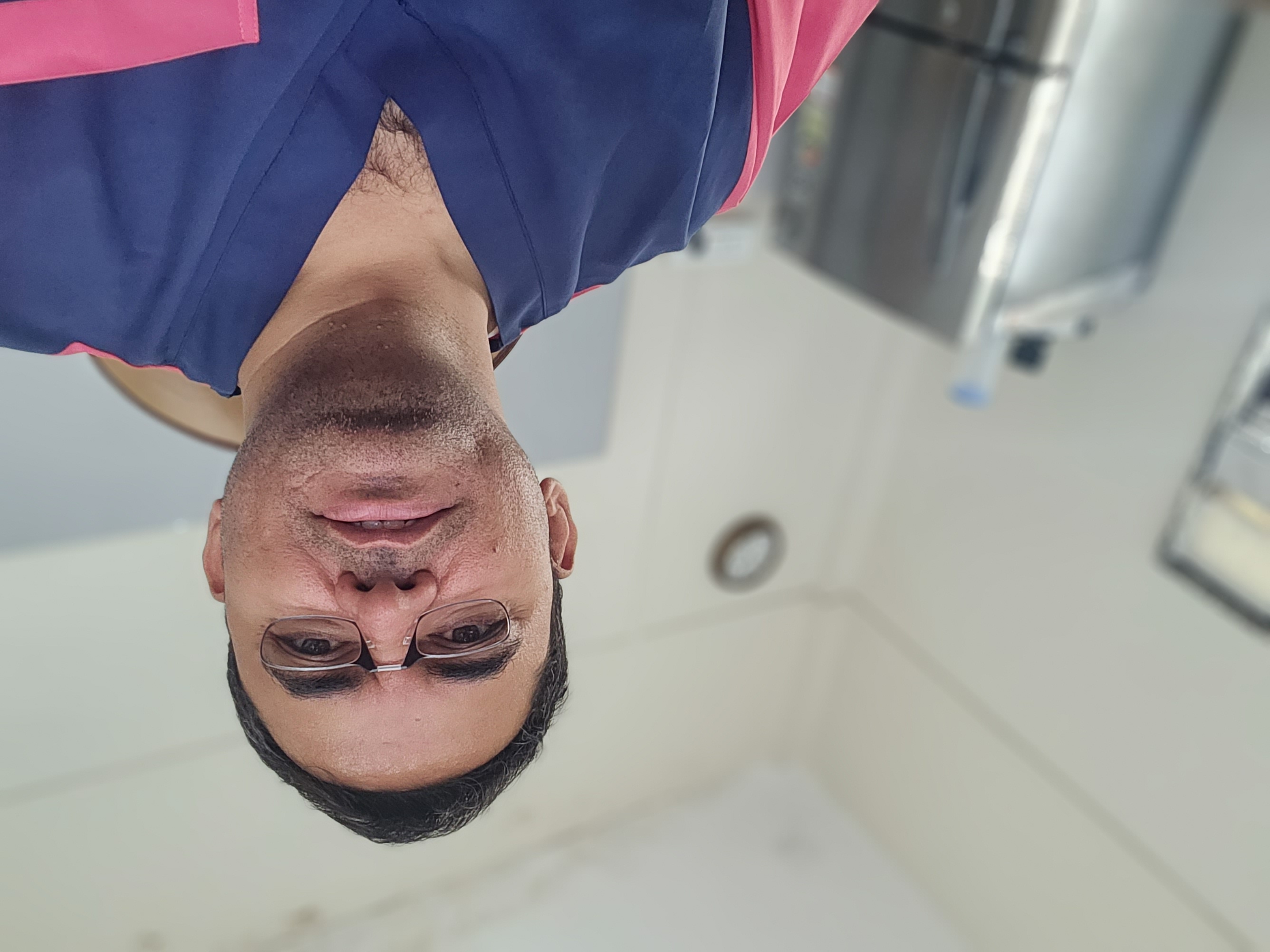 In scrubs