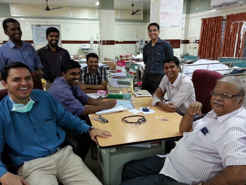 First non-Keralite in his cohort.